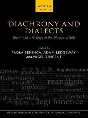 cover image of Diachrony and Dialects